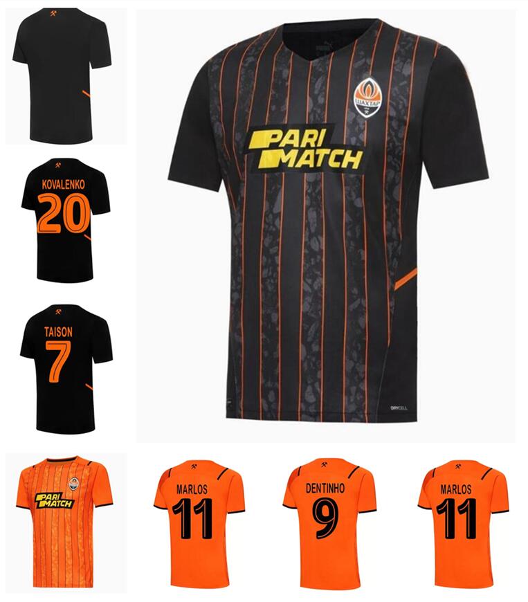 

2021 2022 FC Shakhtar Donetsk soccer jerseys camisetas de fútbol 19 20 21 22 maillot de football shirts DODO PATRICK KOVALENKO DENTINHO TETE KONOPLYANKA Uniform