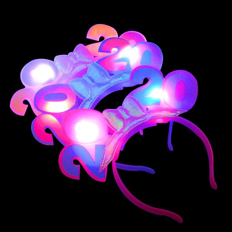 

Led Cosplay Headband For Kids 2021 Light Up Toys Flash Luminous Head Accessories Fashion Headwear Rave Party Decoration