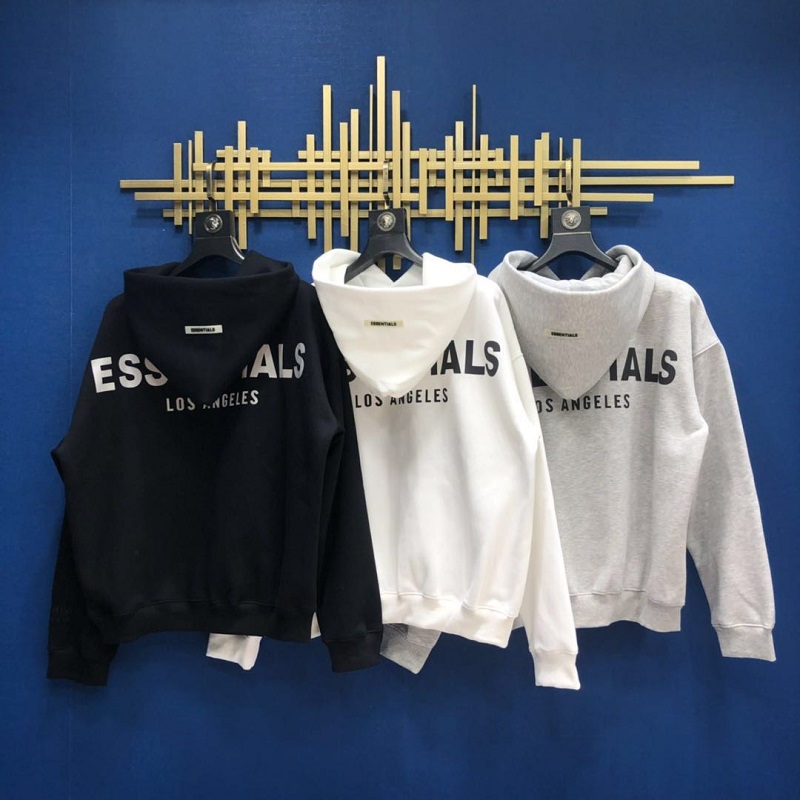 

Autumn Winter LA Los Angeles Limited 3M Reflective Hoodie Skateboard Oversize Hoody Unisex Fashion Streetwear Hooded Sweatshirt, White