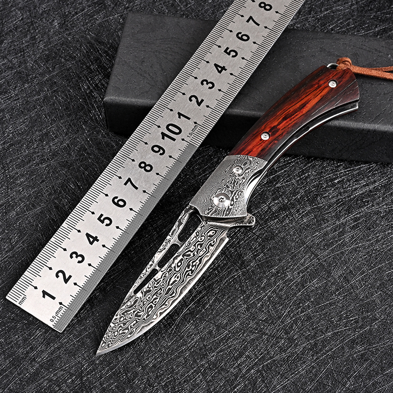 Folding Knife Tactical Military VG10 Damascus Steel Outdoor Camping Hunting Survival Knives Self Defense Navaja Defensa Personal Faca CSGO Pocket-image-670837295