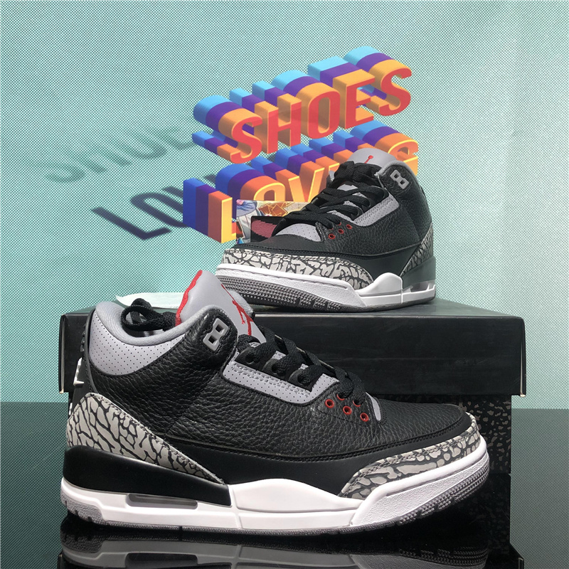 

Top Quality Men Women Youth Jumpman 3 Basketball Shoes UNC Fragment Red Black White Cement Varsity Royal Flight Mens Sport Trainers Sneaker With Box, Gifts