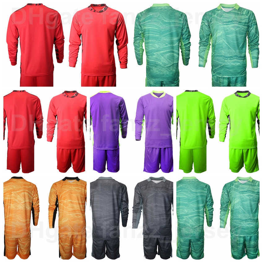 

Men Long Sleeve GK Soccer 1 Chris Seitz Goalkeeper Jersey Set Washington DC United 24 Bill Hamid Goalie Football Shirt Kits Team Red Green Black Orange Yellow Grey, Fluorescent green