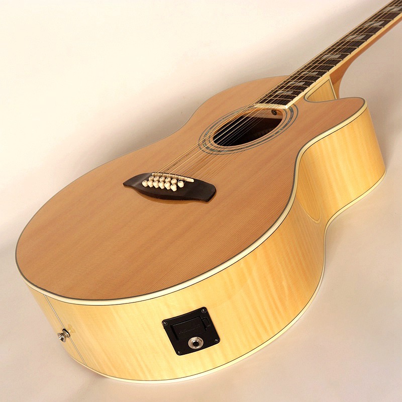 Compra Guitarra Acústica 12 Cuerdas Eléctrica De Madera Maciza De Madera De  Maple De Llama Con Eq De Alto Grado Barato | Entrega Rápida Y Calidad |  Es.Dhgate