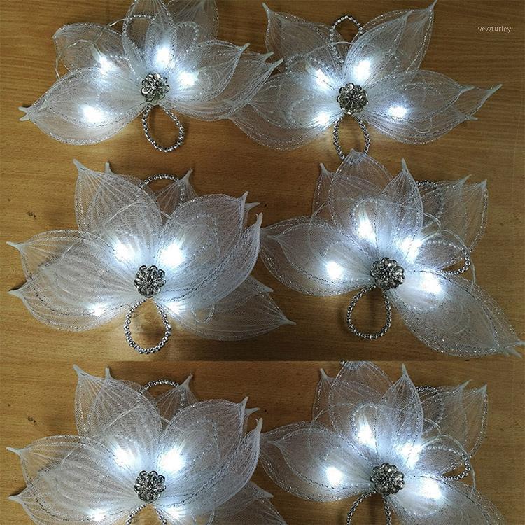 

Party Decoration Luminous Headwear LED Dance Show Headdress Bridal Performing Props Modern Fluorescent Head Flower Girl