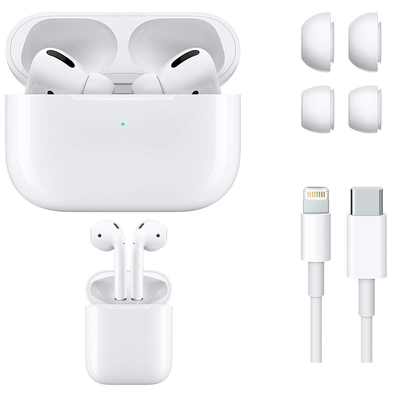 Earphones Apple AP3 1:1 Airpods Pro 2 3 Generation hight quality for iPhone H1 Chip Rename GPS Wireless Charging Bluetooth Headphones-image-615014480