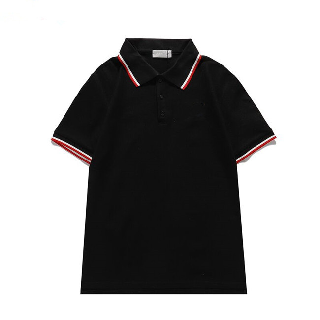 

2021 Summer polos shirt men tshirts Fashion T-shirt Luxury designer Male Casual European American outdoor Short Sleeve Tops Tees A37, A37-white