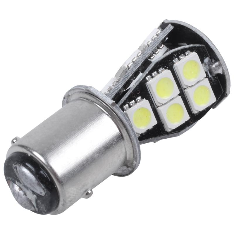 

Car Headlights 1157 P21W BAY15D 18 SMD LED Tail Brake Stop Light Bulb White