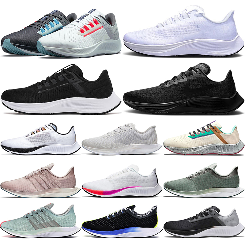 

Zoom Pegasus 37 38 mens women running shoes White Black Flash Crimson Kelly Anna London Greedy Blue Ribbon Aurora Green platform trainers outdoor sneakers, Multi color