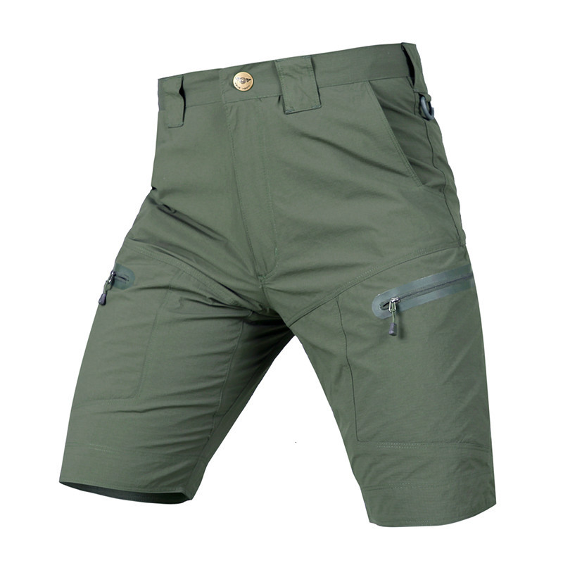 

Men' Shorts Fast-drying cargo shorts of military multi-pocket men fitted with dwaterpro water outwear tactics the -2XL male army, Khaki.