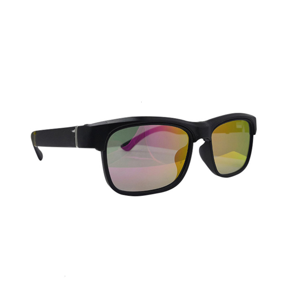 

Highend accessories Factory price Manufacturer Supplier Open Ear Polarized Blue tooth Earphone Smart Bone Conduction Sunglass For phone, Black