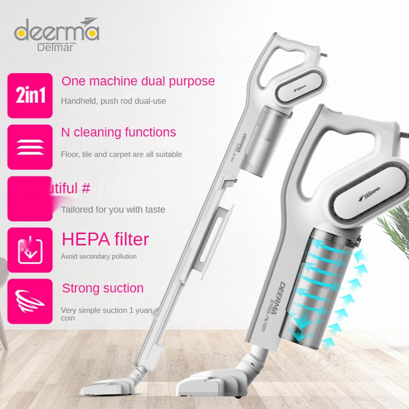 

Vacuum Cleaner For Home Multifunctional Large Suction Hand-held Push Rod Floor Mop Smart Side Spin Filter Cleaners