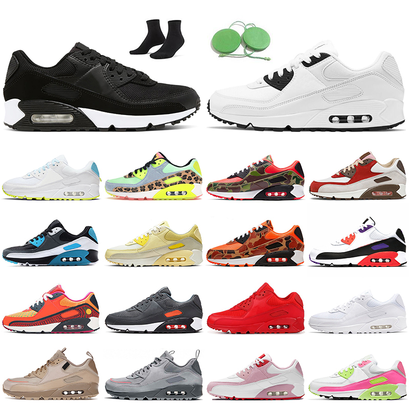 

Nik Brand Cushion Women Mens Sports Running Shoes Air Max 90 Black White Off Surplus Wolf Grey Valentines Day Barely Rose Be Ture NRG Bacon Tennis Trainers Sneakers, C33 white black 36-45