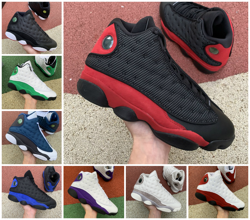 

Mens Basketball Shoes 13 13s Island Lucky Green Reverse Bred He Got Game Neutral Gym Red Flint Grey Toe Black Cat Men Hyper Royal Playoffs Obsidian Sneakers Trainers, Bubble package bag