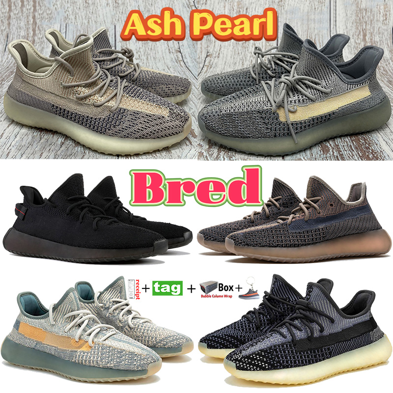 

Fashion Running shoes Bred Ash pearl stone blue Cinder Reflective Black Static men sneakers Zyon Tail Light Beluga Cream sport trainers with box, #48- bubble wrap packaging