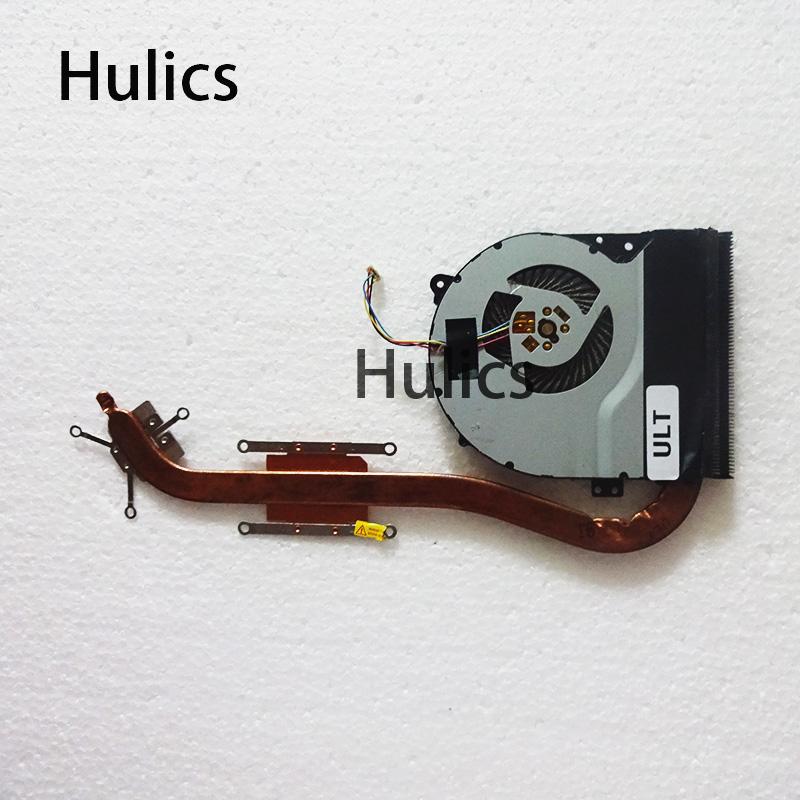

Hulics Laptop Heatsink Radiator CPU Cooling Fan For Asus X550L X550LN X550LC X550LB Y581L X552L W581L 13NB02G1AM0101-145E Pads