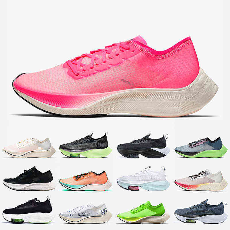 

Top New Fashion Pink Zoomx Vaporfly Next% Womens Mens Running Shoes NIK Valerian Blue Ekiden Be True Volt Zoom Jogging Trainers Sneakers, Black