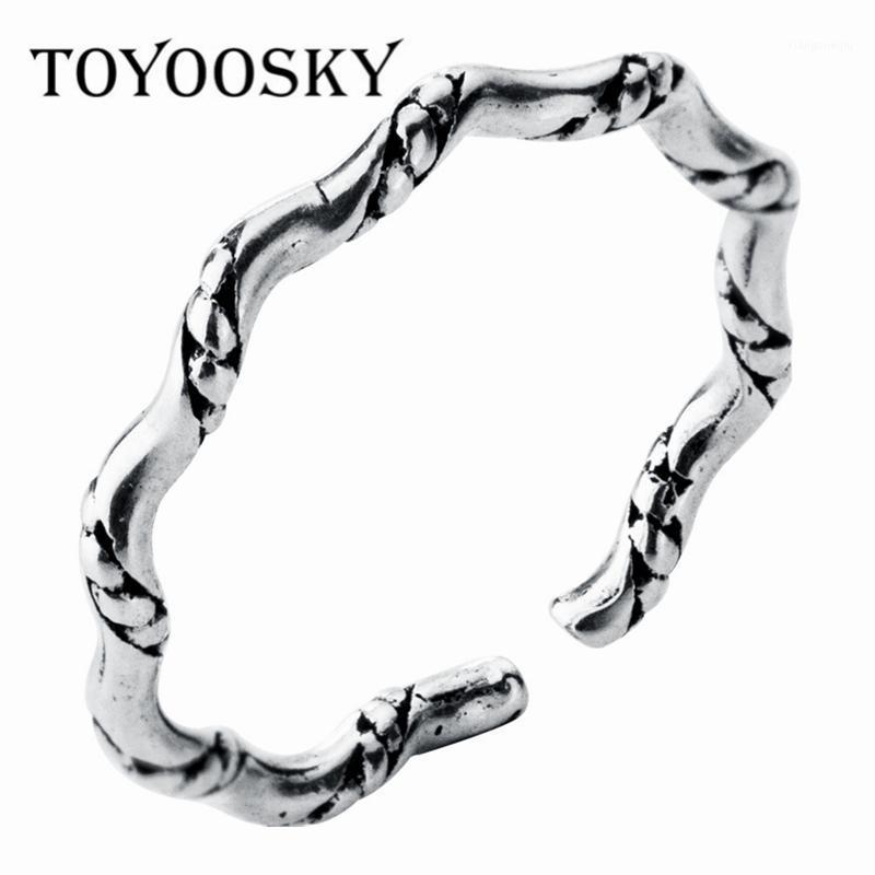 

Design Est Ring 925 Sterling Silver Jewelry Twisted Roped Rings Adjustable Charming Contracted Fashion For U Band