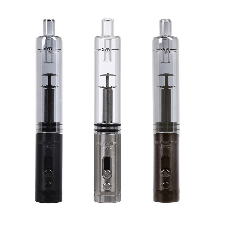 

Original sunpipe H20G Water Pipe Vaporizer Built with Stainless Steel and Glass the 5g to 1g spring loaded bowl