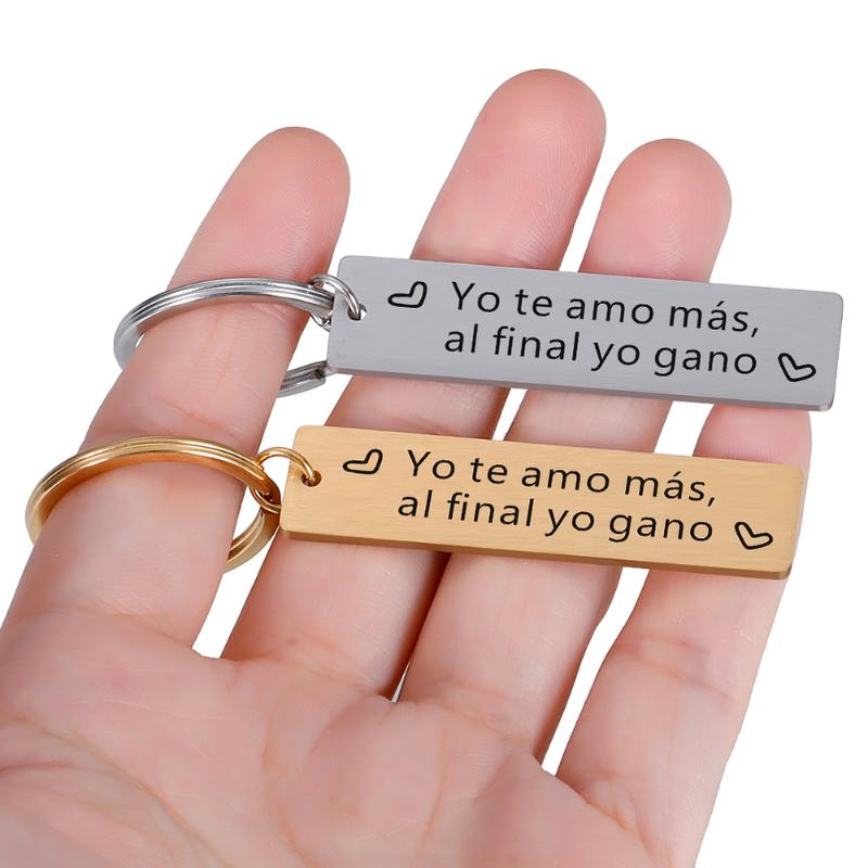 

Keychains I Love You Keychain Valentine Day Gift Keyring Boyfriend Girlfriend Husband Wife Anniversary Birthday Women Men