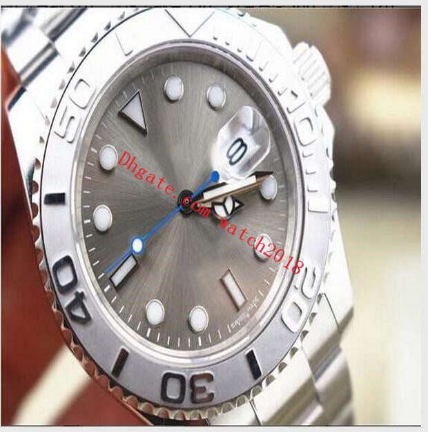 

U1 Factory Luxury Watches 40mm 116622 Dark Rhodium watch Mechanical Automatic Stainless Steel Bracelet Fashion Wristwatches