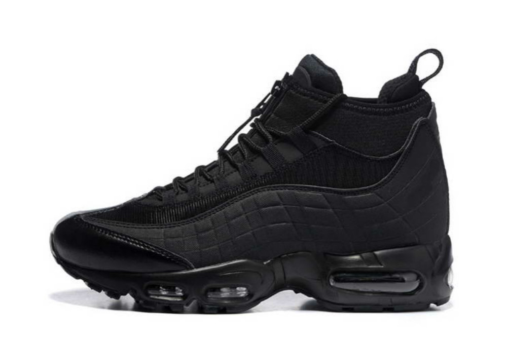 

Fashion Cushion Boots Black Green Brown Men's 95 Hight Top 95s Waterproof Men Shoes High quality