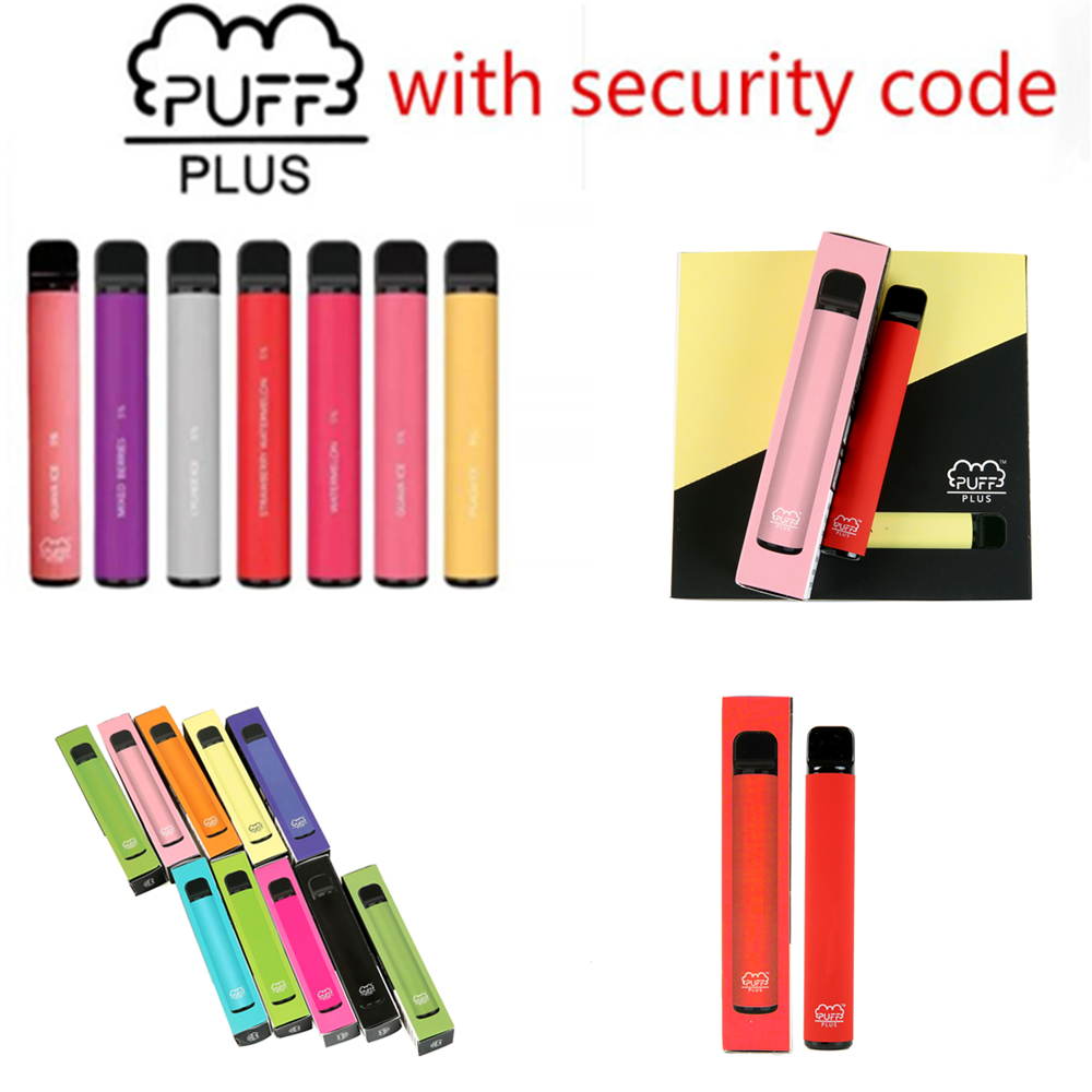 

Disposable E-cigarettes PUFF BAR PLUS Cigarettes 800+Puffs Vape Pen 550mAh Battery 3.2ml Pods Cartridges Pre-Filled Limited Edition Vaporizer