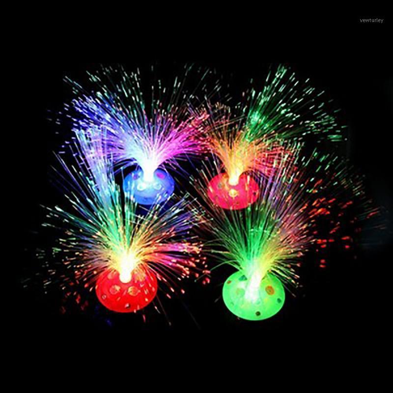 

Party Decoration 12pcs/set 3Color Changing LED Fiber Optic Lantern Red Blue Green Night Light For Christmas Festival