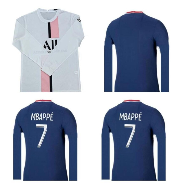 

Paris Long sleeve KEAN soccer jersey 21 22 psgsoccer Maillots de football shirts home away 3rd 2021 2022 MESSI SERGIO RAMOS Men uniforms enfants maillot foot, Not for sale