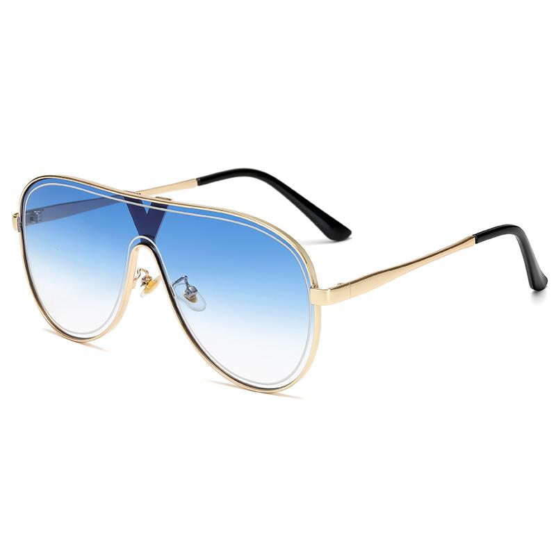 

Sunglasses Brand Design Fashion Women Men Metal Gradient Sun Glasses Vintage UV400 Sunglass Shades Eyewear Gafas De Sol