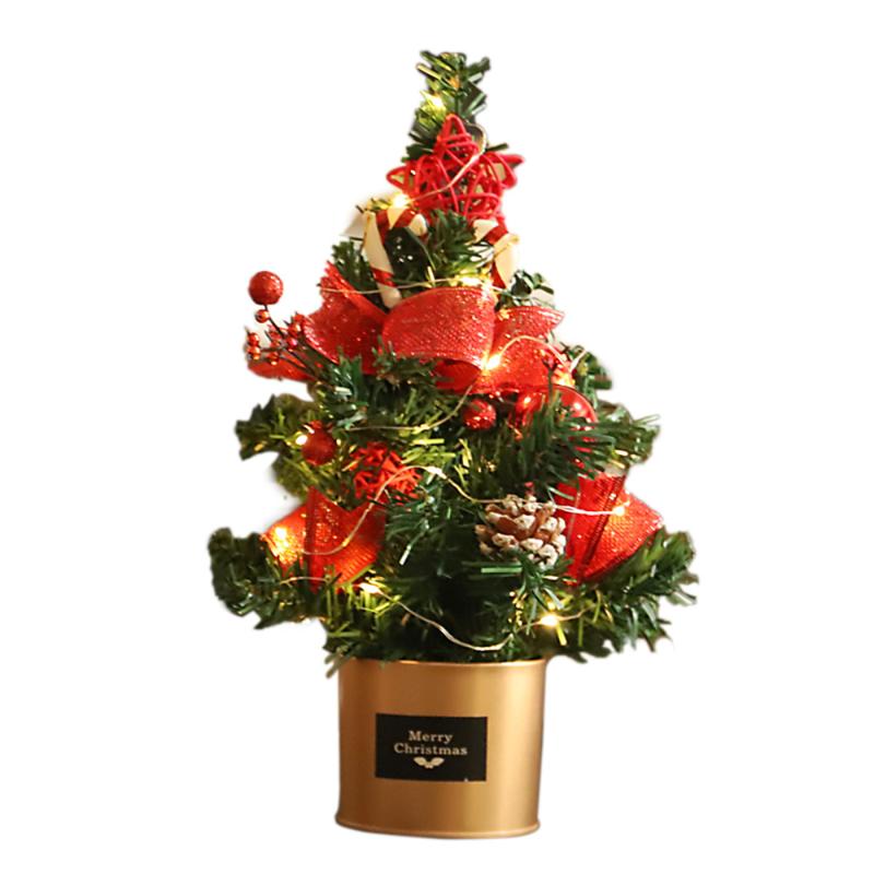 

Christmas Decorations Items Ornaments Mini Table Pendulum 30cm Pvc Pine Cone Artificial Flower 3 Colors With Tin Box Xmas Trees