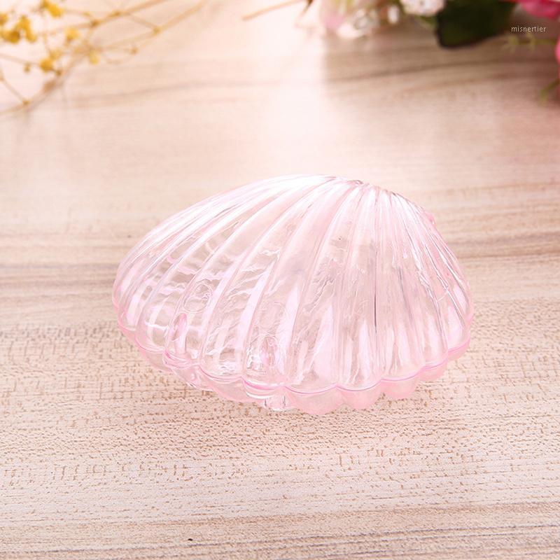 

Gift Wrap 12-piece Cute Shells Shape Transparent BonBonBonBonBonobos Bride Favour Box Baby Shower Party Chocolate Packages Dozen