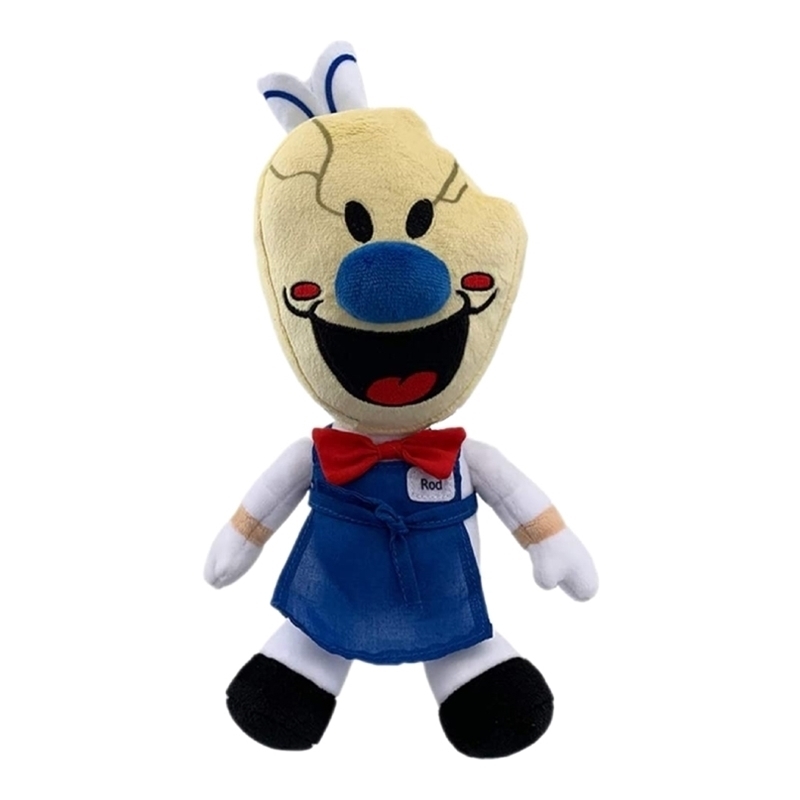 

20cm Game Ice Scream Rod Plush Toy Cartoon Horror Figure Dolls Stuffed Soft Toys for Kids Funny Halloween Christmas Gifts 210804, 20cm rod