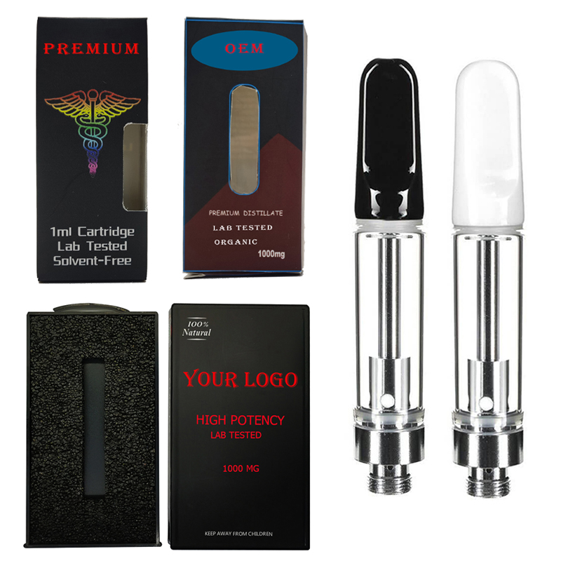 

2022 New Stylish Cartridges Packaging Boxes E-cigarette Package Custom Printing Goil Foil UV Stamping OEM Vape Carts Packaging