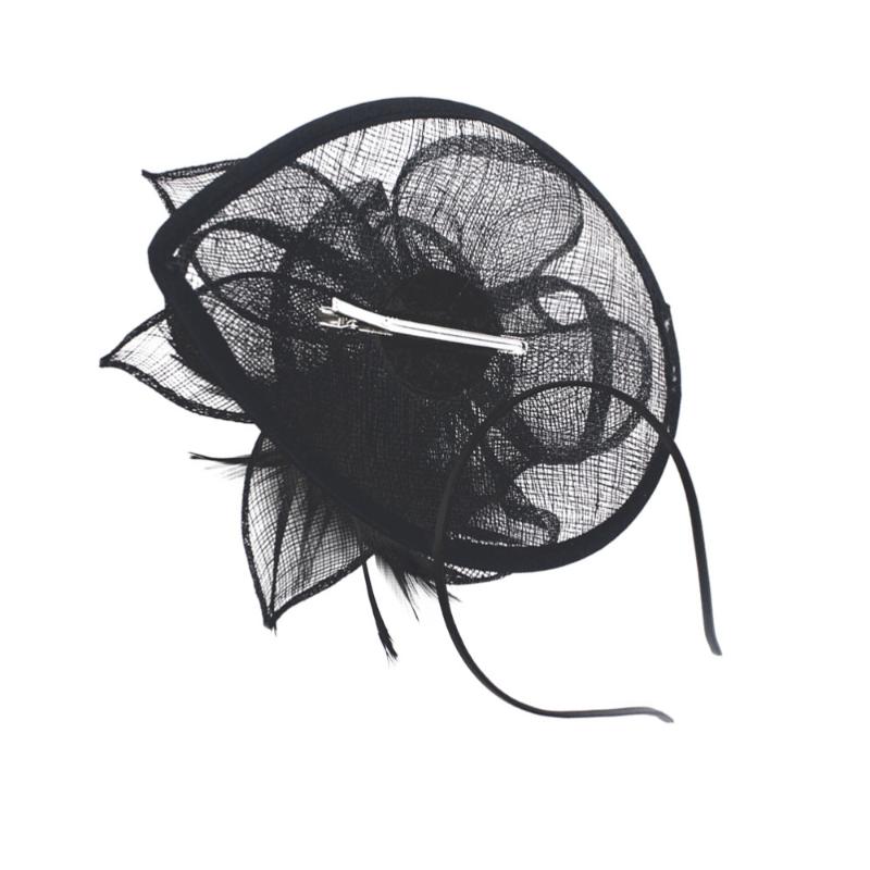 

Headpieces 1Pc Cheongsam Gauze Headdress Retro Feather Costume Hairpin Hat