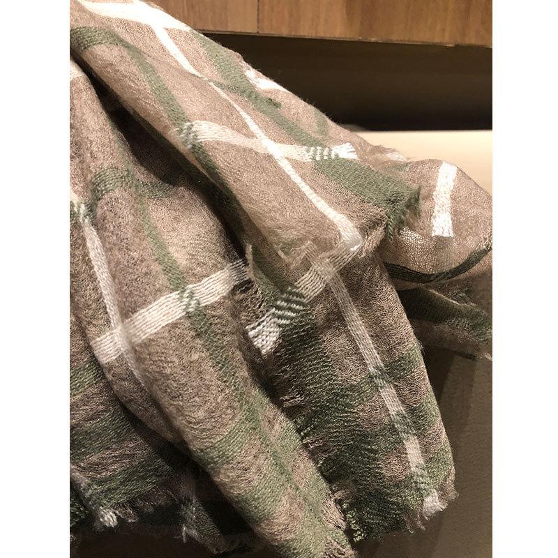 

Scarves Cashmere Plaid Scarf Warm And Comfortable Wild Air Conditioning Shawl Autumn Winter Men Women