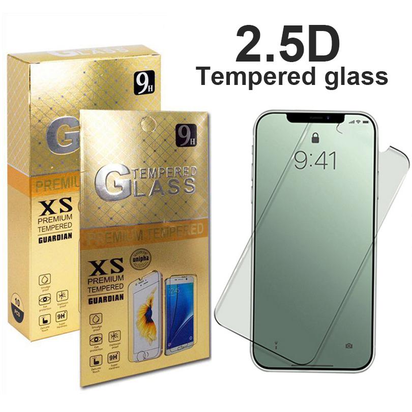 

9H Hardness Screen Protector for iPhone 12 XR 11 Pro Max XS 7 8 Plus Samsung A11 S21 Ultra LG Clear Tempered Glass Anti-Scratch Anit-fingerp