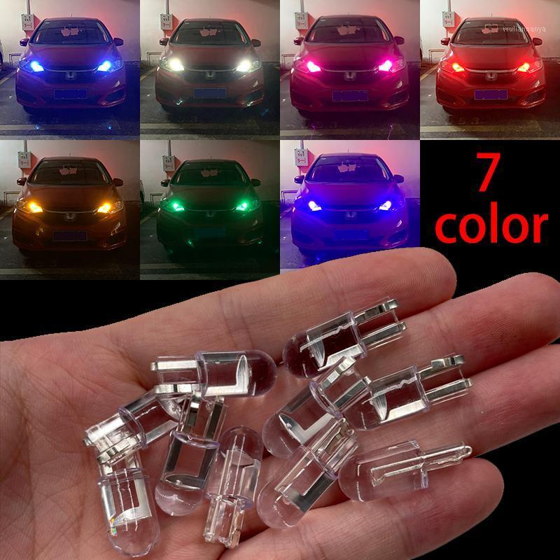 

Emergency Lights 2/10PCS T10 LED W5W 194 COB 6000K White Car Wedge Parking Light Side Door Bulb Instrument Lamp Auto License Plate