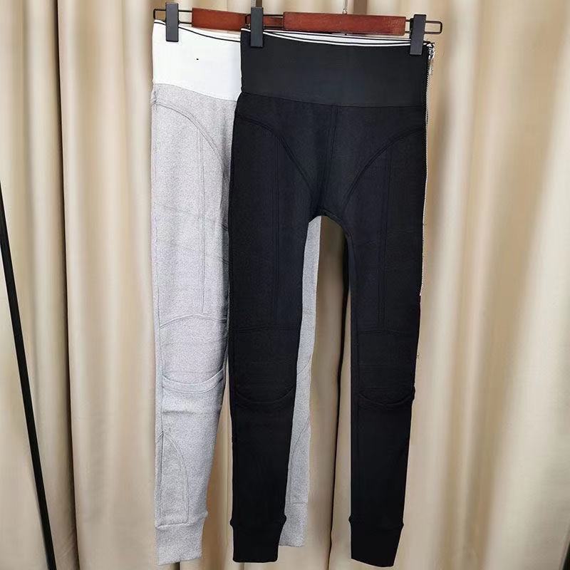 

Spring and Autumn 2021 new personalized high waist and long legs leggings with letter webbing tight pants free of postage, 01