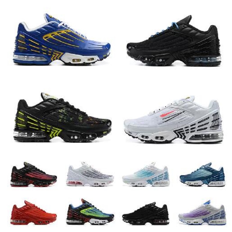 

Mens Tuned Tn Plus 3 III Running Shoes Crater Triple Black White Purple Nebula Women Track Red White Sneakers Vast Grey Obsidian Ghost Green Trainer Sneaker