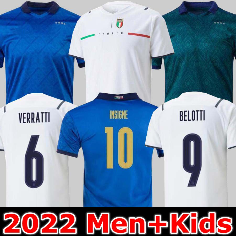 

2021 2022 Italy soccer Jersey home SENSI BELOTTI JORGINHO EL SHAARAWY INSIGNE VERRATTI BERNARDESCHI PELLEGRRINI KEAN men + kids 21 22 FOOTBALL SHIRTS, 2020 away jersey
