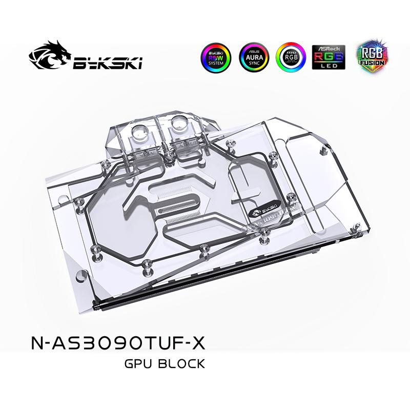 

Bykski N-AS3090TUF-X GPU Block For ASUS TUF RTX3090 3080 Fans & Coolings