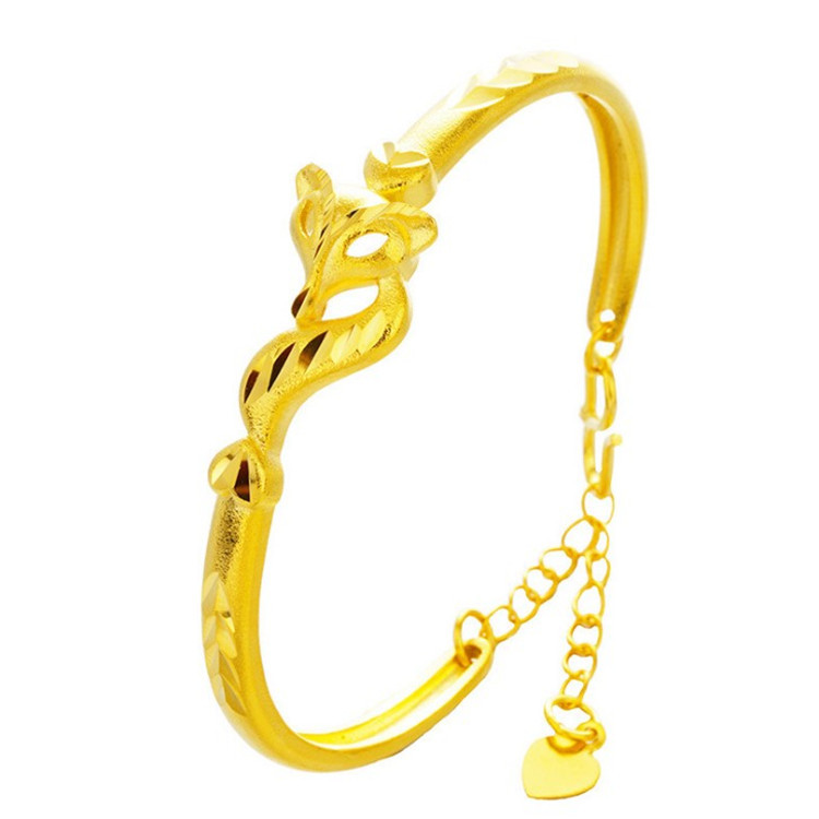 

Classic gold fox Crystal stainless steel Bracelets fashion fox women charm Bracelets High-Grade wedding Jewelry gift