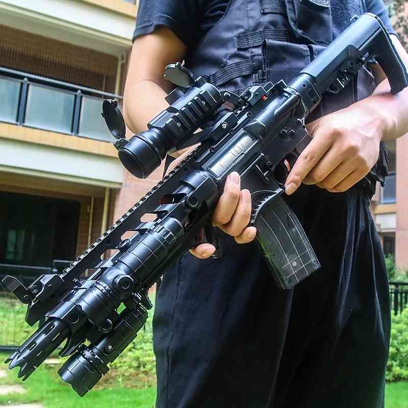 

Children Toy Guns Weapon Electric Airsoft Rifle Crystal Bomb Paintball Machine Gun Pistol Blaster Silah For Boys Adults Birthday