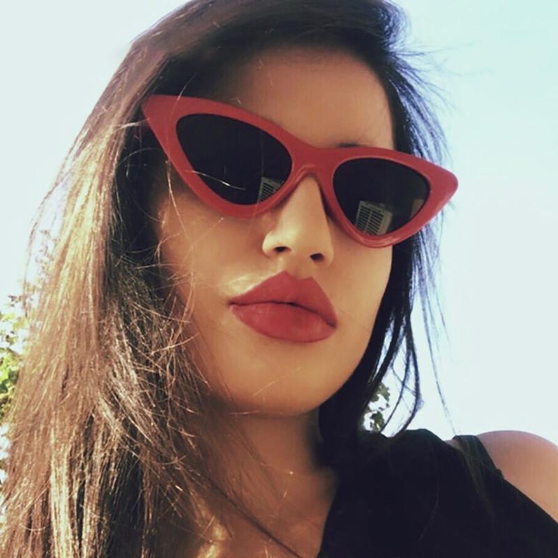 

Sunglasses Fashion Women Cat Eye Glasses Ladies Vintage Retro Small Female Cute Cateye UV400 Zonnebril Dames