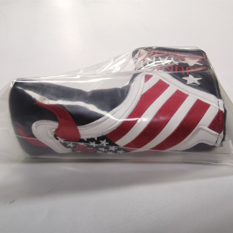 

Many Styles for Blade Club Head Cover High Quality Embroideried Golf Putter Headcover for Mallet