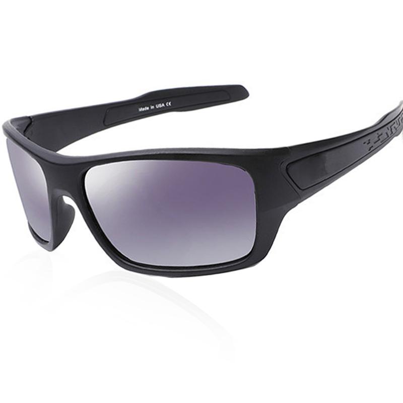 Lunettes de soleil Vintage Tr90 Men Classique Carré Sun Lunettes pour Pêche Goggle UV400 Conduite Sport Homme