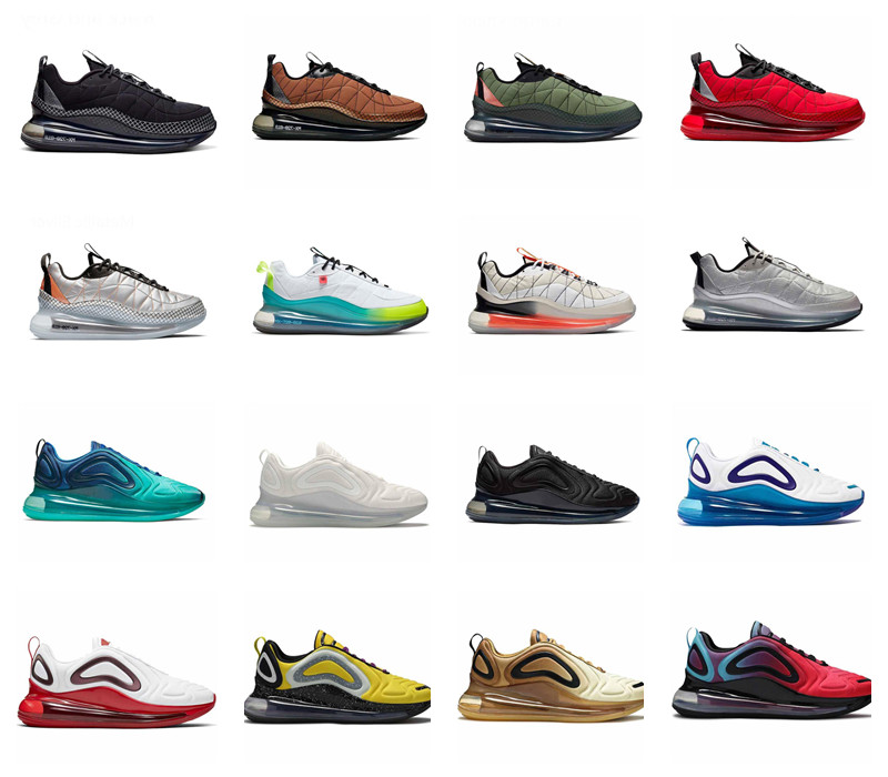

wholesale Mens Women 720-818 Running Shoes BE True 720s Black Grey Magma University Red Silver Bullet Clean White Aqua Oreo Yellow Designer Trainer Sport Sneakers