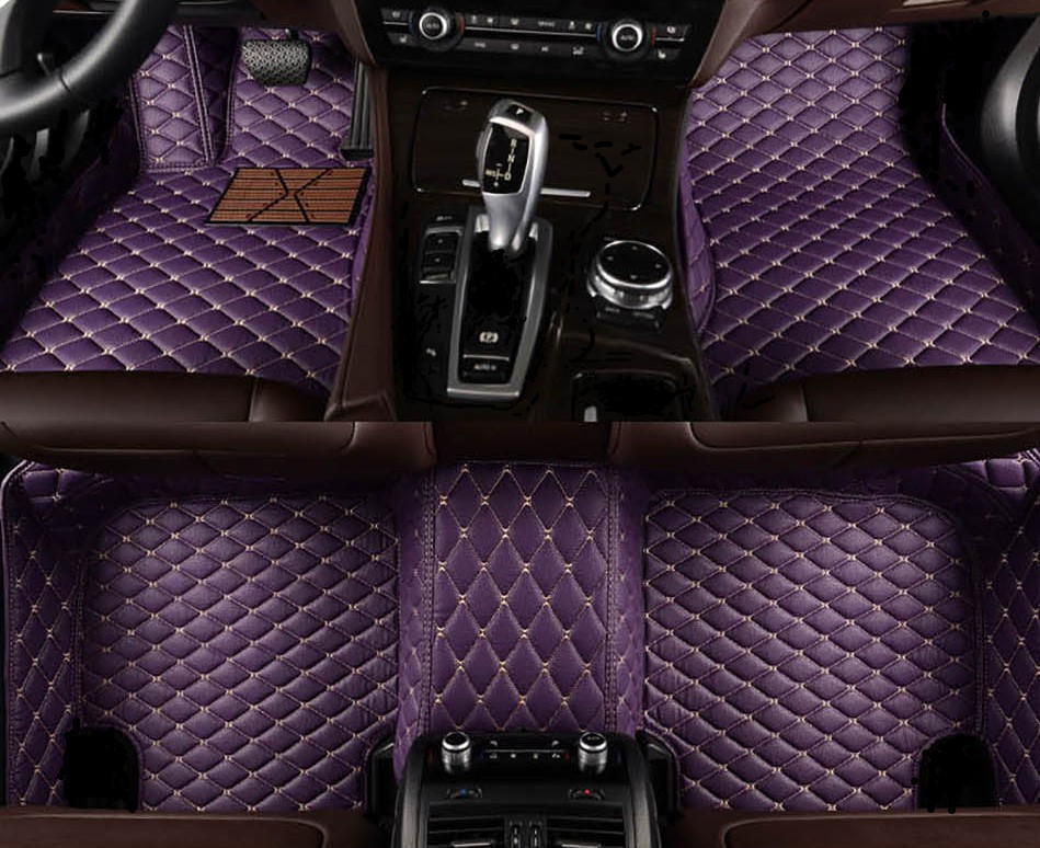 

Custom 5 Seat car floor mat for Mercedes C-CLASS C180 C230 C240 C280 C300 CL200 CL550 Phone pocket