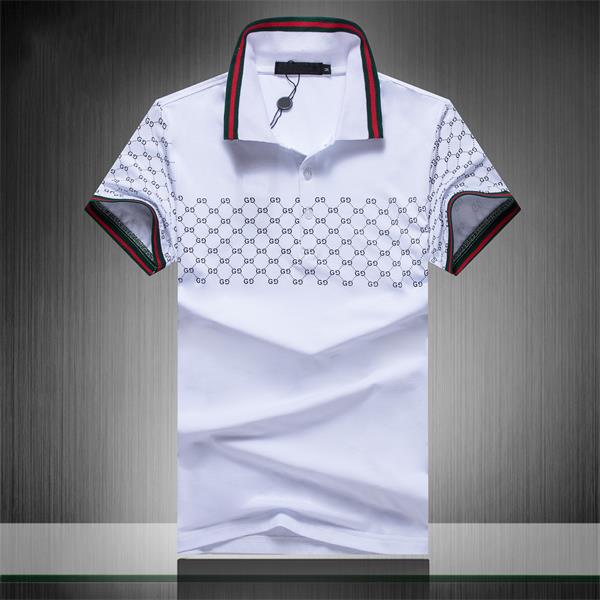 

2021 Business Casual Polo shirt tshirt Men Sleeve Stripe Slimmer Manly Society Men's Fashion Checked Five color chooes -3XL#T11, Beige