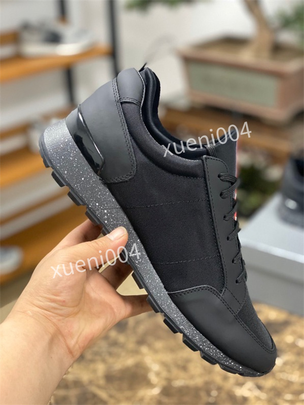 

High quality boots leather fashion sneakers Classic plaid casual shoes luxury Valentinoes Men shoe The original perfect recovery 39-46, 09
